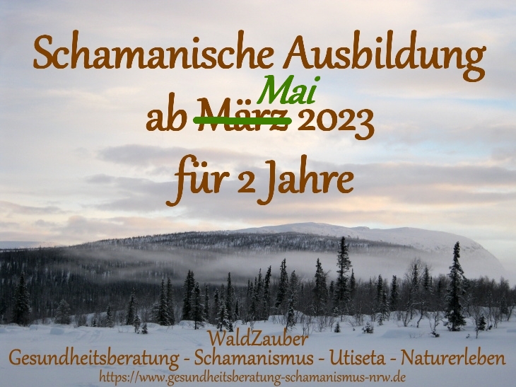 Schamanische Ausbildung - Jahresgruppe für 2 Jahre ab März 2023